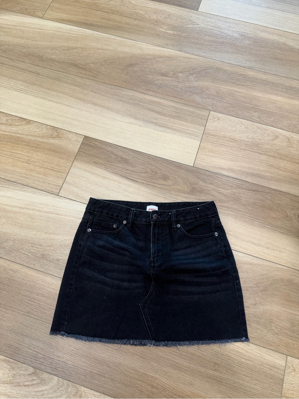Bongo black mini skirt medium